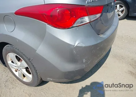 2011 Hyundai Elantra Gls (Ulsan Plant) from USA, damaged, VIN KMHDH4AE5BU138586